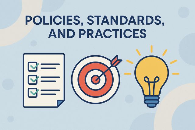 Building an Enabling Engineering Organisation Through Policies, Standards and Practices